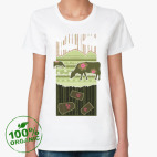 Женская футболка органик