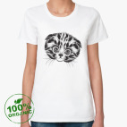 Женская футболка органик