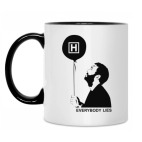 Кружка двухцветная