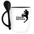 Кружка с ложкой