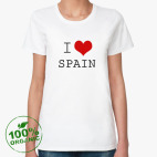 Женская футболка органик