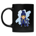 Кружка цветная UV-DTF