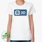 Женская футболка органик