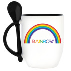 Кружка с ложкой