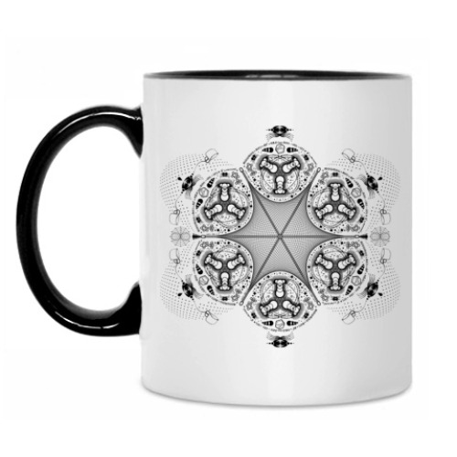 Кружка с принтом 'Психоделика-2'