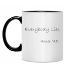 Кружка двухцветная