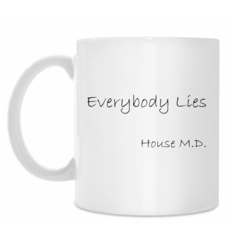 Кружка с принтом House