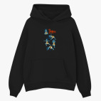 Толстовка худи оверсайз