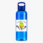 Прозрачная спортивная бутылка