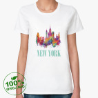 Женская футболка органик