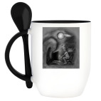 Кружка с ложкой