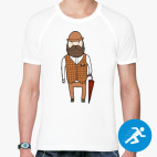 Мужская спортивная футболка