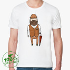 Мужская футболка органик