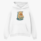 Толстовка худи оверсайз