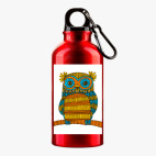 Металлическая бутылка 400 мл UV-DTF