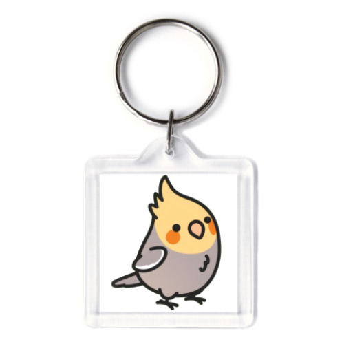 Брелок с принтом BIRBS