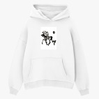 Толстовка худи оверсайз