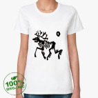 Женская футболка органик