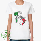 Женская футболка органик