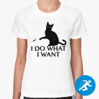 Женская спортивная футболка