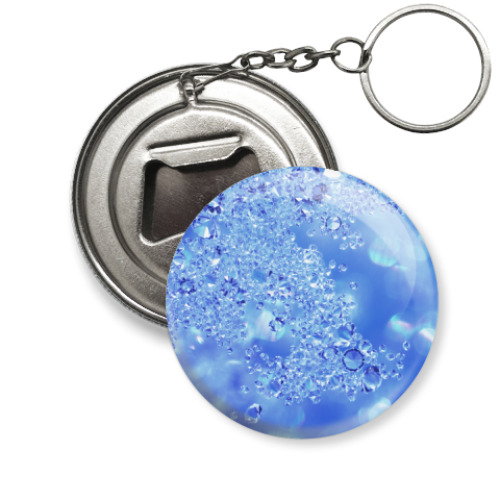 Брелок-открывашка с принтом гламур