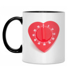 Кружка двухцветная