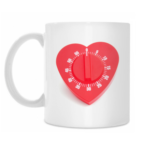 Кружка с принтом Таймер