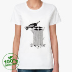 Женская футболка органик