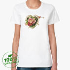 Женская футболка органик