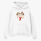 Толстовка худи оверсайз