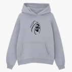 Толстовка худи оверсайз