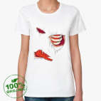 Женская футболка органик