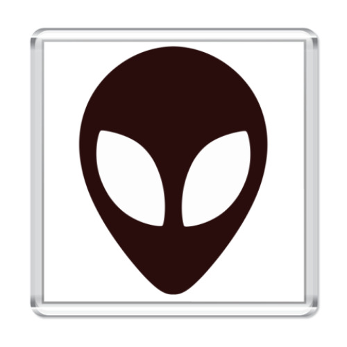 Магнит с принтом Инопланетянин