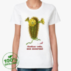 Женская футболка органик