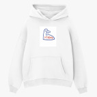 Толстовка худи оверсайз