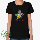 Женская футболка органик