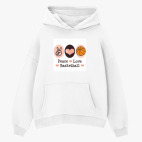 Толстовка худи оверсайз