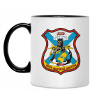 Кружка двухцветная