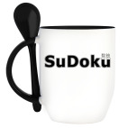 Кружка с ложкой