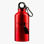 Металлическая бутылка 400 мл UV-DTF