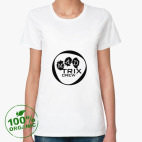Женская футболка органик