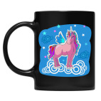 Кружка цветная UV-DTF