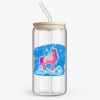 Банка с бамбуковой крышкой