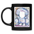 Кружка цветная UV-DTF