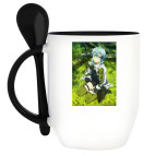 Кружка с ложкой