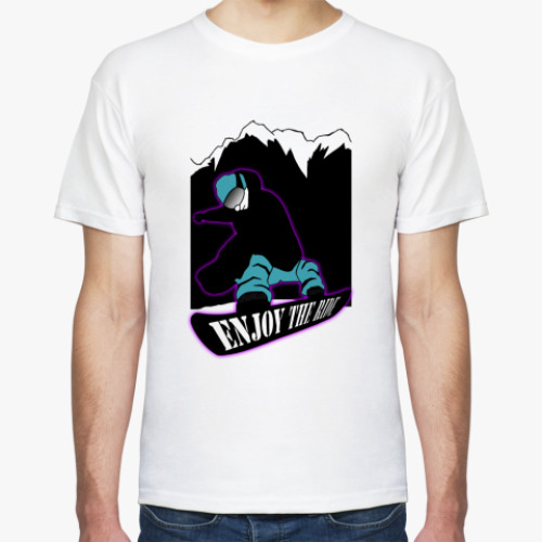 Футболка с принтом Boarder