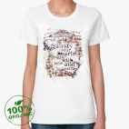 Женская футболка органик