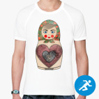 Мужская спортивная футболка