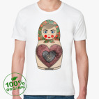 Мужская футболка органик