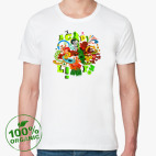 Мужская футболка органик